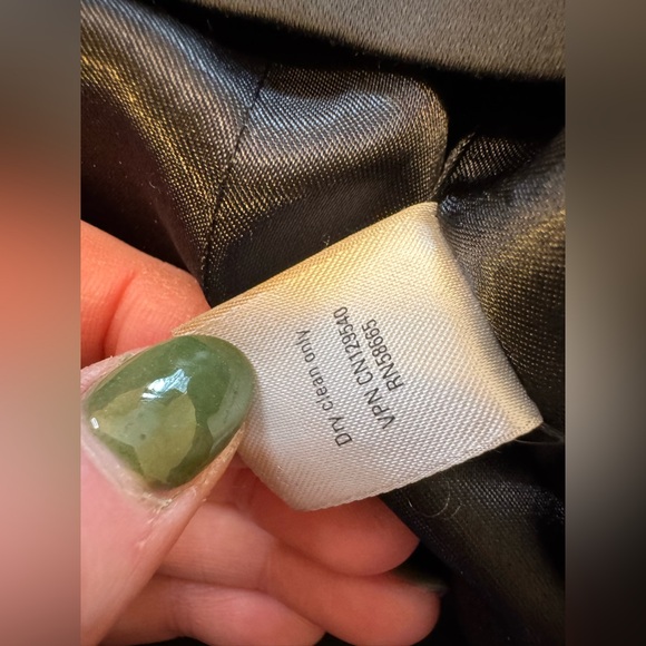 🖤 Semantiks Black 3/4 Sleeve Classic Trench Coat Jacket XL - Picture 11 of 12